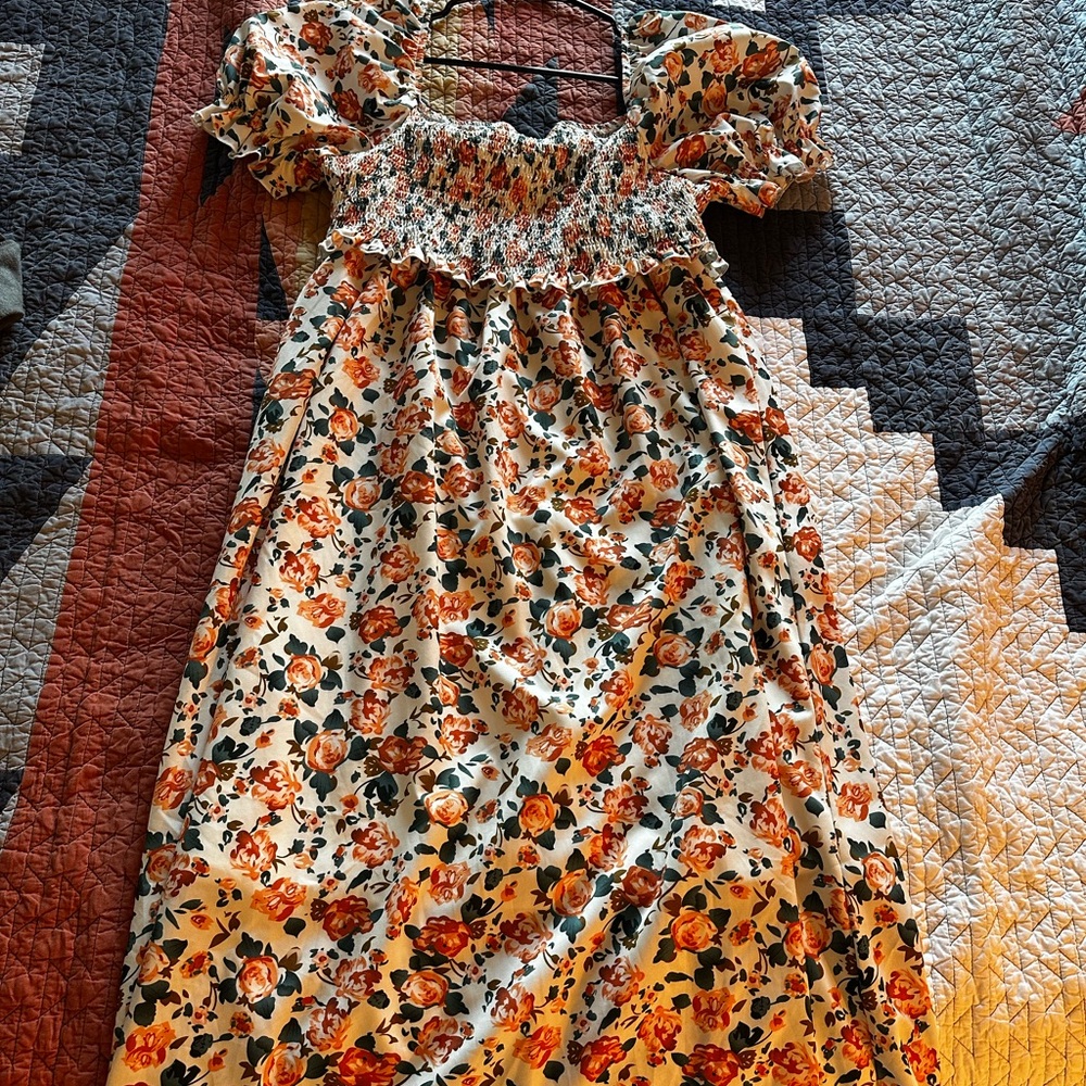 Floral SHEIN Nursing/Breastfeeding Dress